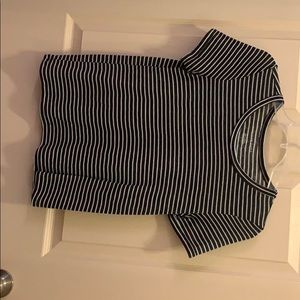Striped short sleeve shirt